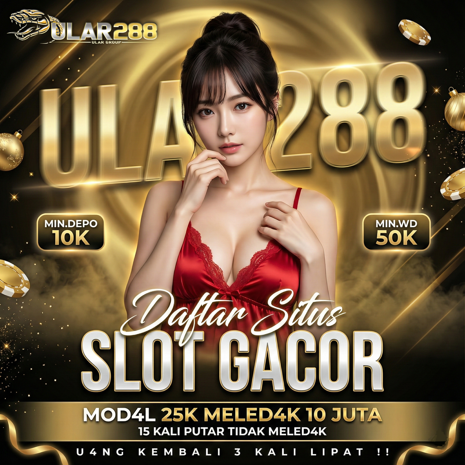 ULAR288: Daftar Slot Gacor Maxwin - WD 50K Cepat Cair